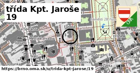 třída Kpt. Jaroše 19, Brno