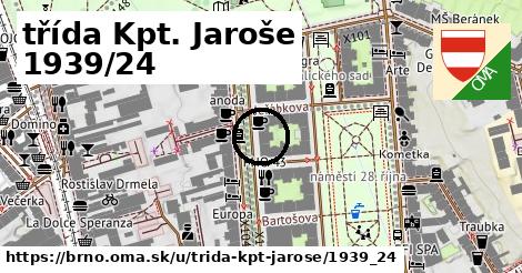 třída Kpt. Jaroše 1939/24, Brno