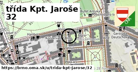 třída Kpt. Jaroše 32, Brno