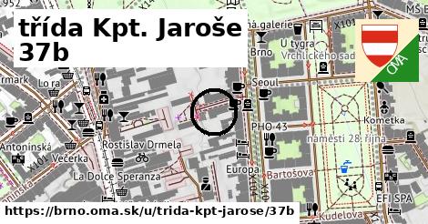 třída Kpt. Jaroše 37b, Brno