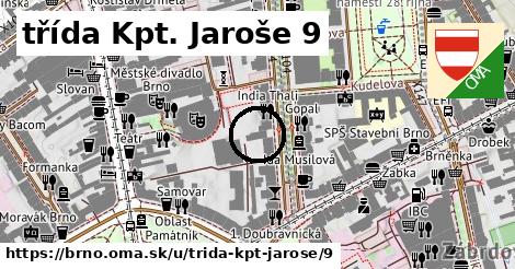 třída Kpt. Jaroše 9, Brno