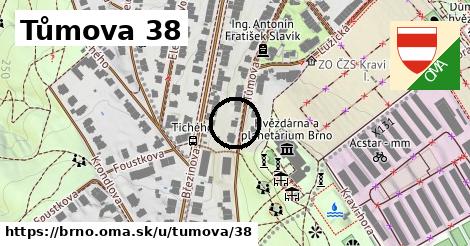 Tůmova 38, Brno