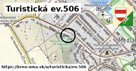 Turistická ev.506, Brno