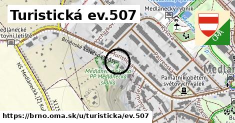 Turistická ev.507, Brno