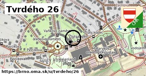 Tvrdého 26, Brno