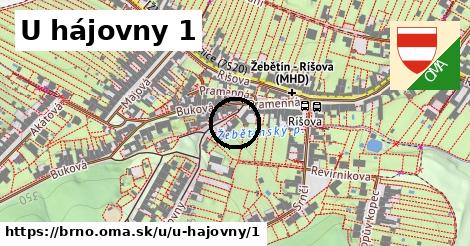 U hájovny 1, Brno