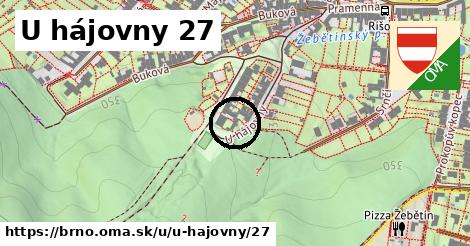 U hájovny 27, Brno