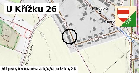 U Křížku 26, Brno