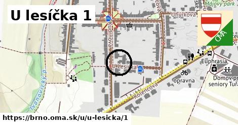 U lesíčka 1, Brno