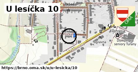 U lesíčka 10, Brno