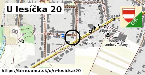 U lesíčka 20, Brno