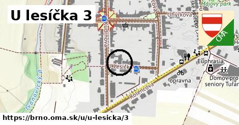 U lesíčka 3, Brno