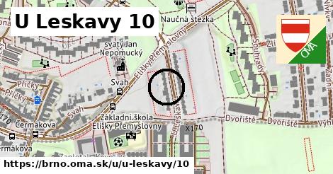 U Leskavy 10, Brno