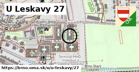 U Leskavy 27, Brno