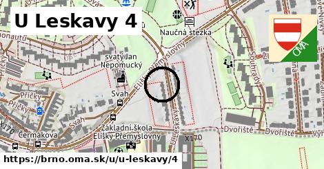 U Leskavy 4, Brno