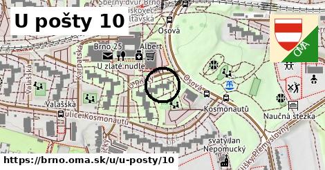 U pošty 10, Brno