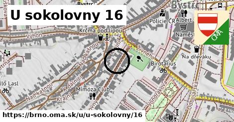 U sokolovny 16, Brno