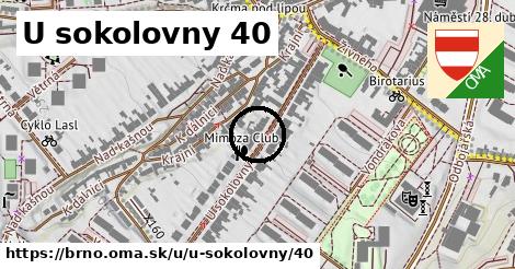 U sokolovny 40, Brno