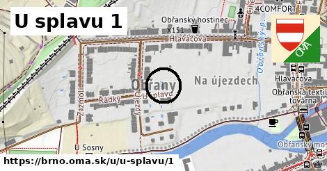 U splavu 1, Brno