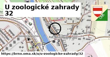 U zoologické zahrady 32, Brno