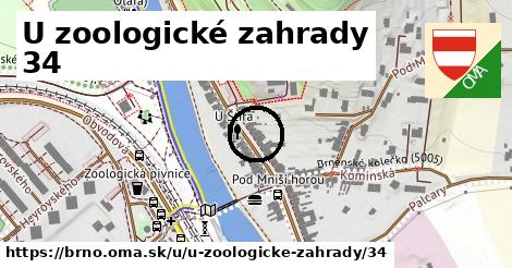 U zoologické zahrady 34, Brno