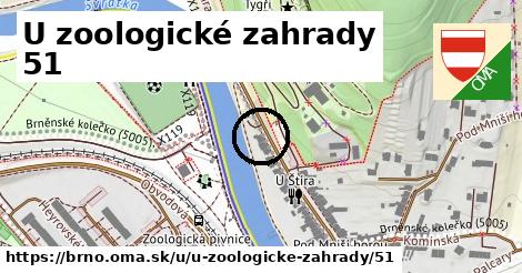 U zoologické zahrady 51, Brno