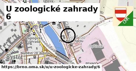 U zoologické zahrady 6, Brno