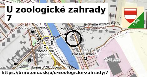 U zoologické zahrady 7, Brno