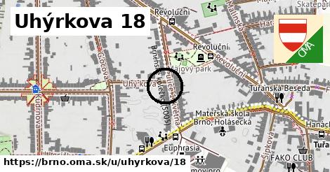 Uhýrkova 18, Brno