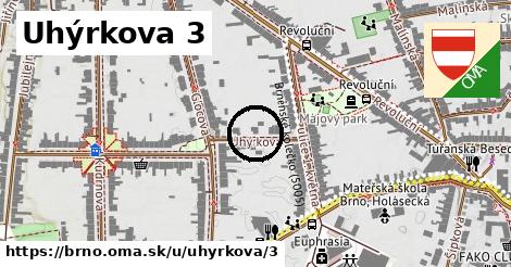 Uhýrkova 3, Brno