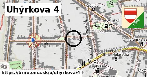 Uhýrkova 4, Brno