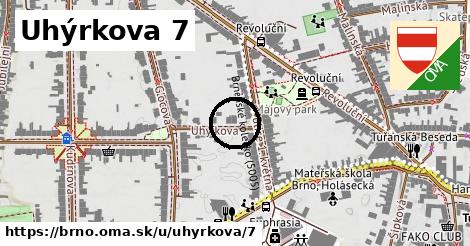 Uhýrkova 7, Brno