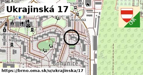 Ukrajinská 17, Brno