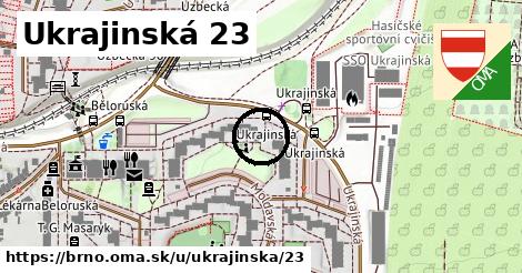 Ukrajinská 23, Brno