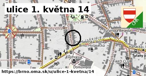 ulice 1. května 14, Brno