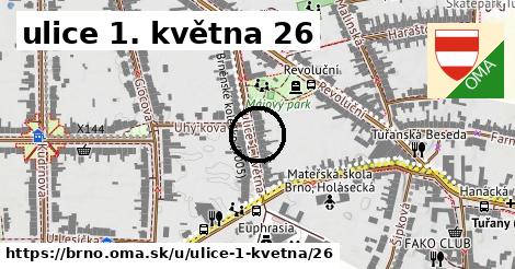 ulice 1. května 26, Brno