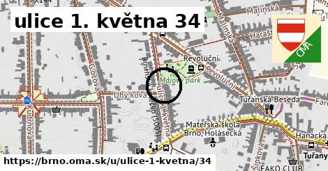 ulice 1. května 34, Brno