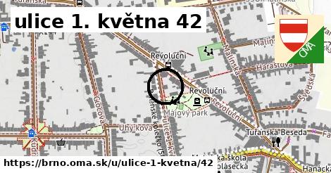 ulice 1. května 42, Brno