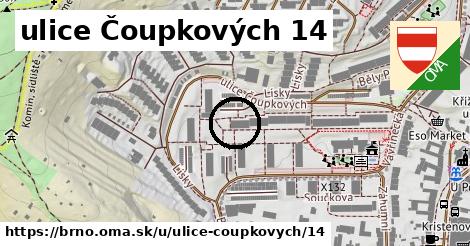 ulice Čoupkových 14, Brno