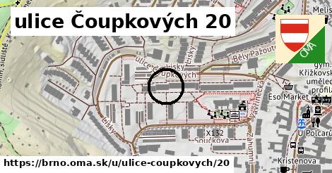 ulice Čoupkových 20, Brno