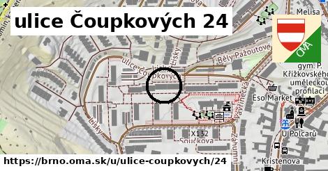 ulice Čoupkových 24, Brno