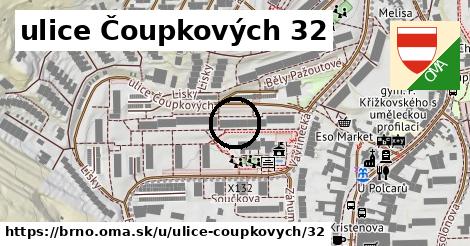 ulice Čoupkových 32, Brno