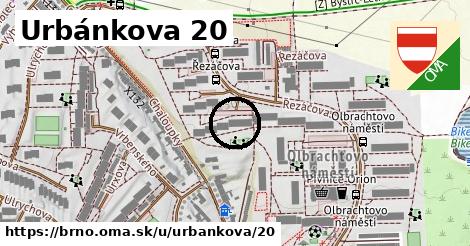 Urbánkova 20, Brno