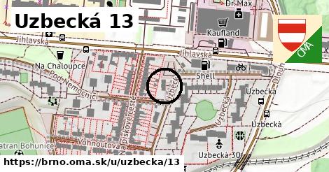 Uzbecká 13, Brno