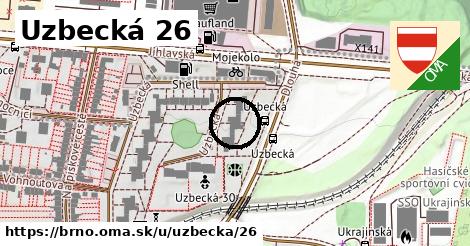 Uzbecká 26, Brno