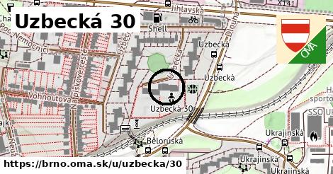 Uzbecká 30, Brno