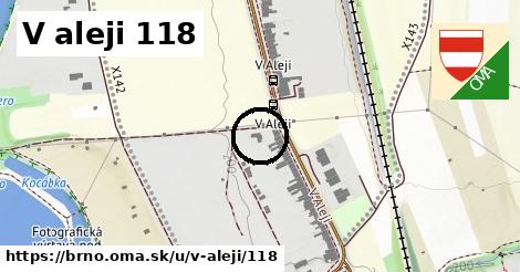 V aleji 118, Brno