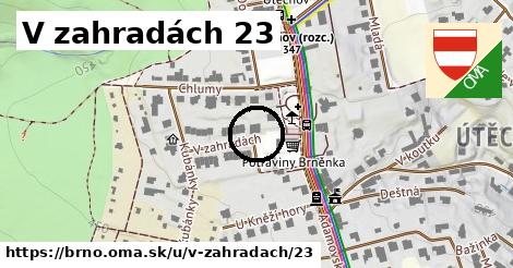 V zahradách 23, Brno