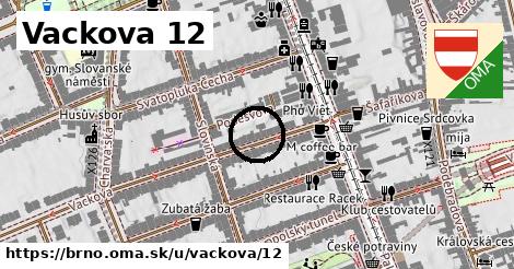 Vackova 12, Brno