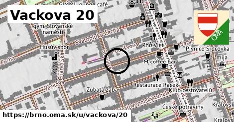 Vackova 20, Brno